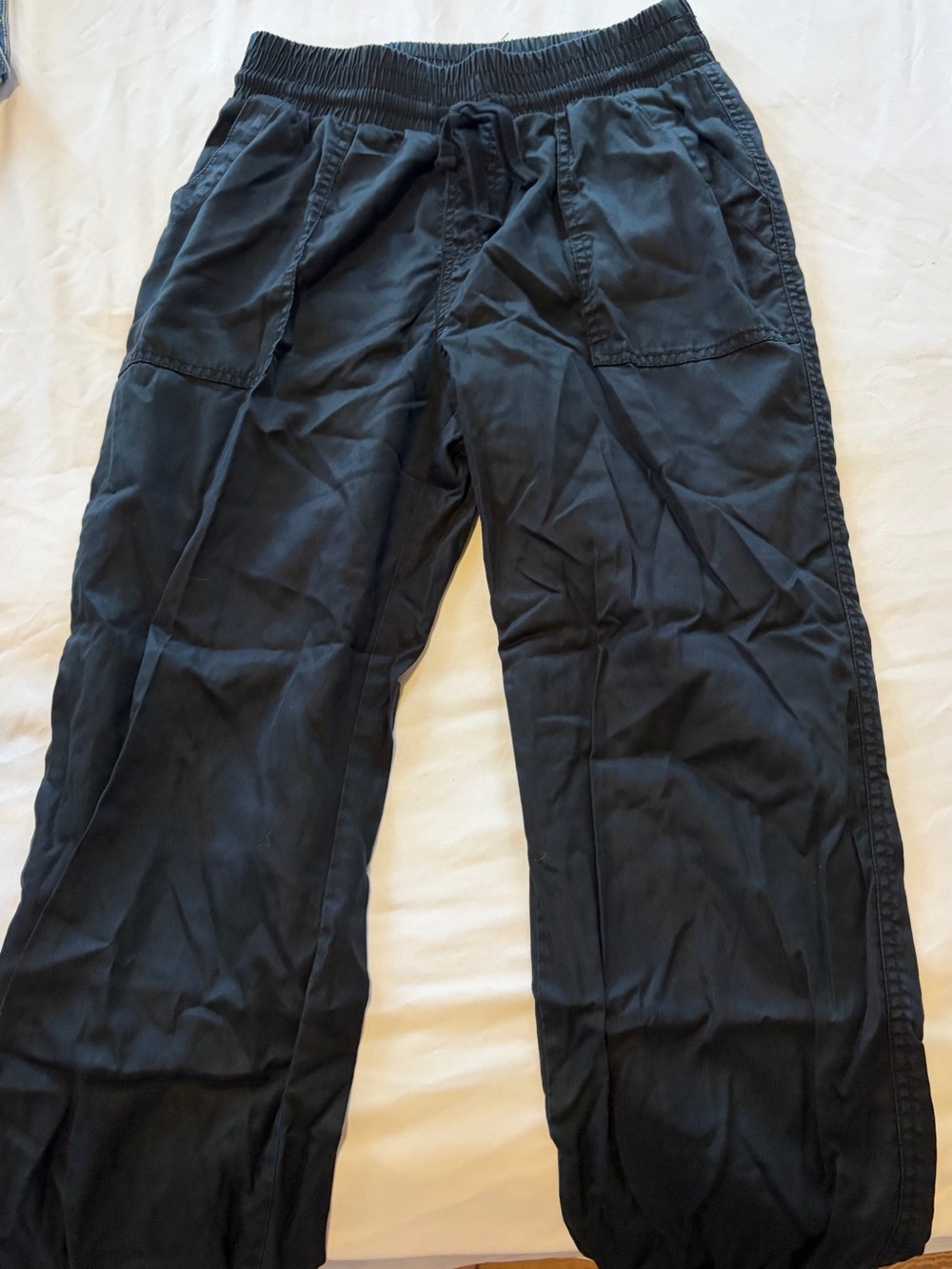 a new day Men's Black Drawstring Joggers